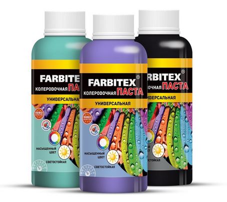Колер медный 0,1л FARBITEX
