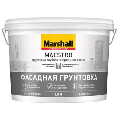 Грунтовка фасадная Marshall Maestro 10л