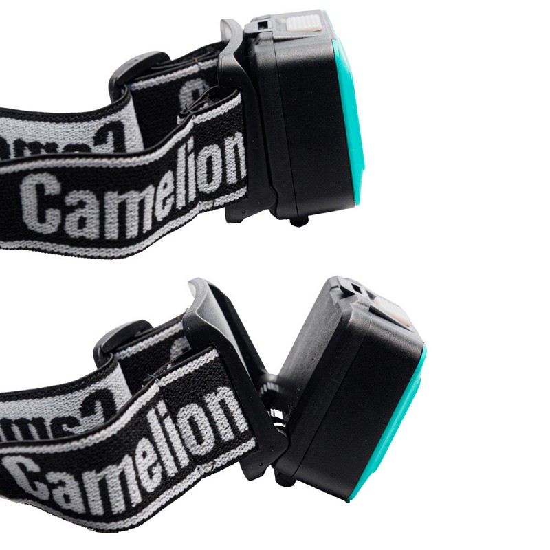 Фонарь налобный 2Вт COB LED, 3 режима, 3хААА в комплект не входят Camelion