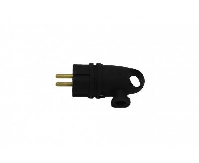 Вилка угловая с кольцом каучук 2Р+РЕ 1х16А 220-240V IP44 Витебск
