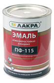 Эмаль ПФ-115 Синий 2,8кг Лакра