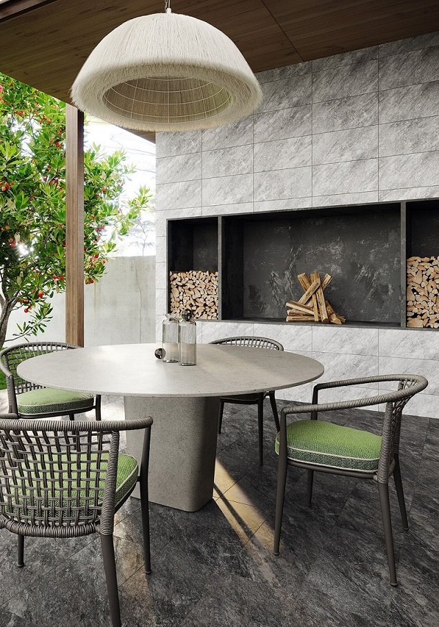 Керамогранит GLOBAL TILE Thor 300*600*9 темно-серый (1,44м2/8шт/46,08м2)