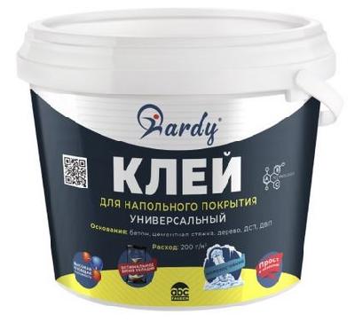 Клей универсальный для напольных покрытий 1,3кг HARDY