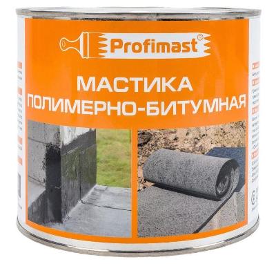 Мастика полимерно-битумная 1,8 кг PROFIMAST