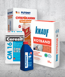 Сухие смеси и грунтовки