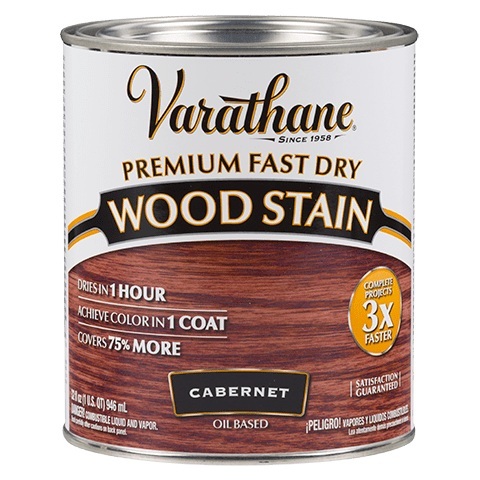 Масло быстросохнующее тонирующее VARATHANE FAST DRY (цвет: каберне) 0,236л Rust-Oleum