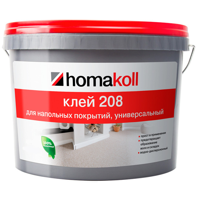 Клей Homakoll 208 для напольных покрытий 4 кг