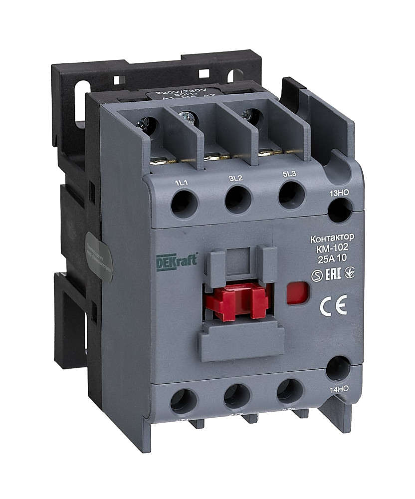 Контактор малогабаритный КМ102-025А-400-10 DEKraft
