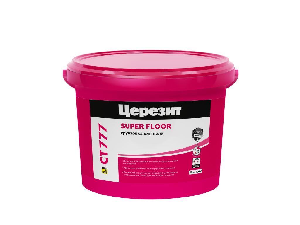 Грунтовка Церезит Super Floor для пола CT-777 10 л