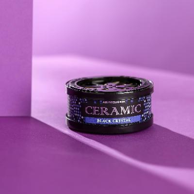 Ароматизатор на приборную панель Tensy Ceramic Черный лёд