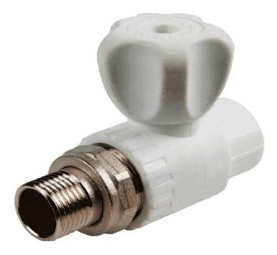 Кран шаровой PPR для подключения радиатора прямой 20х1/2" RTP 27853