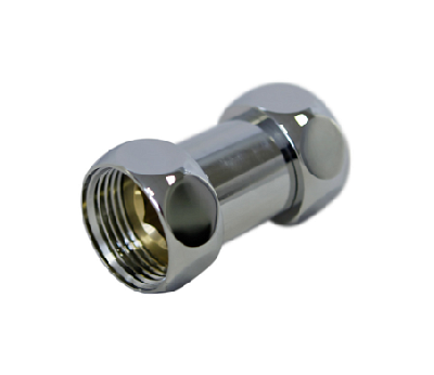 Соединение прям. г/г 1"х3/4" (хром) пара LUXON
