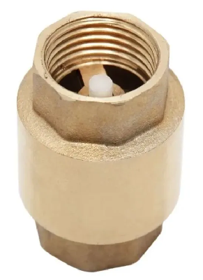 Клапан обратный с пласт.седлом 1" CHECK VALVE