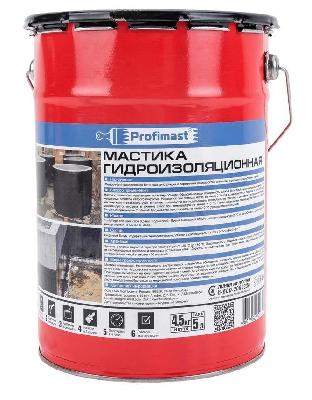Мастика битумная изоляционная 4,5 кг PROFIMAST
