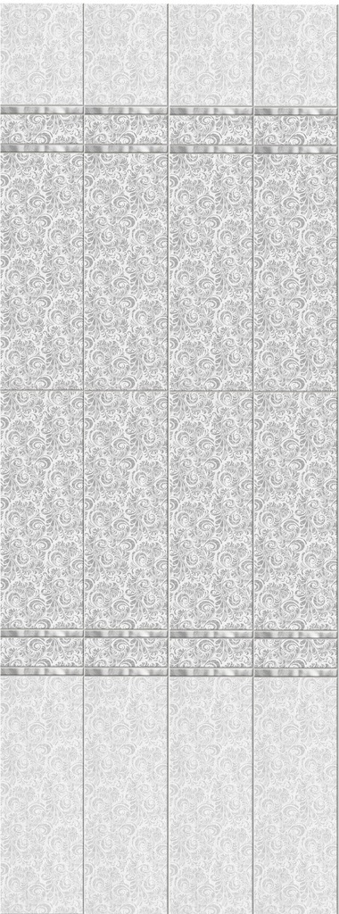 Панель ПВХ Шахты Снежные узоры 250*2700*9