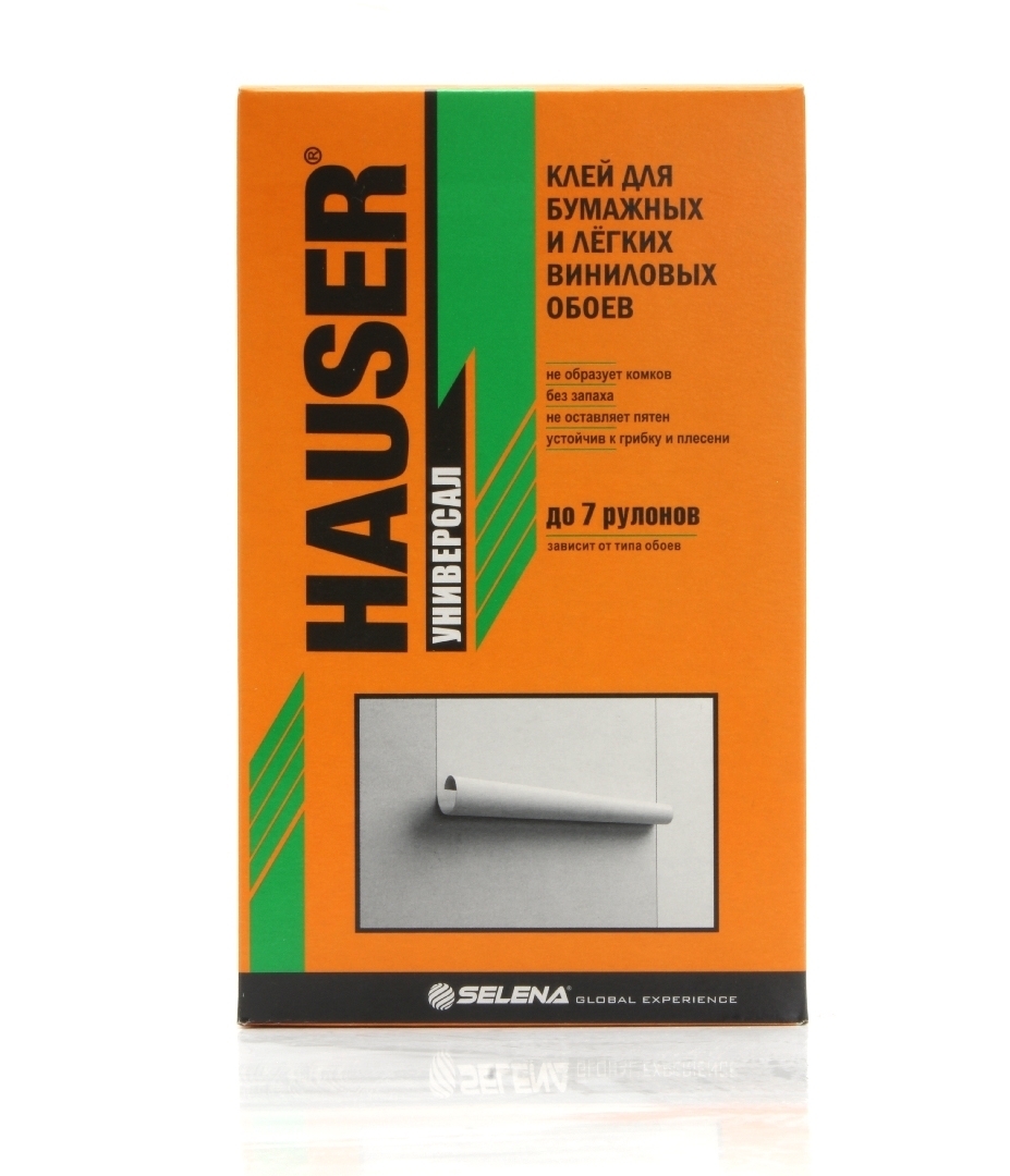 Клей для бумажных обоев 250 гр Hauser